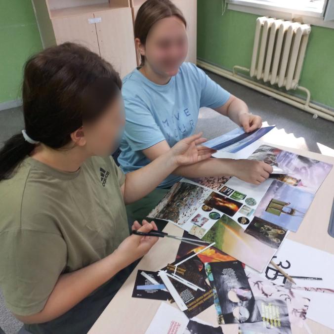 Арт-терапия – в действии: юные участники проекта «Ступени» рисовали свое счастливое будущее