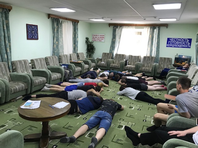 Пациенты обучились мышечной релаксации по Джекобсону