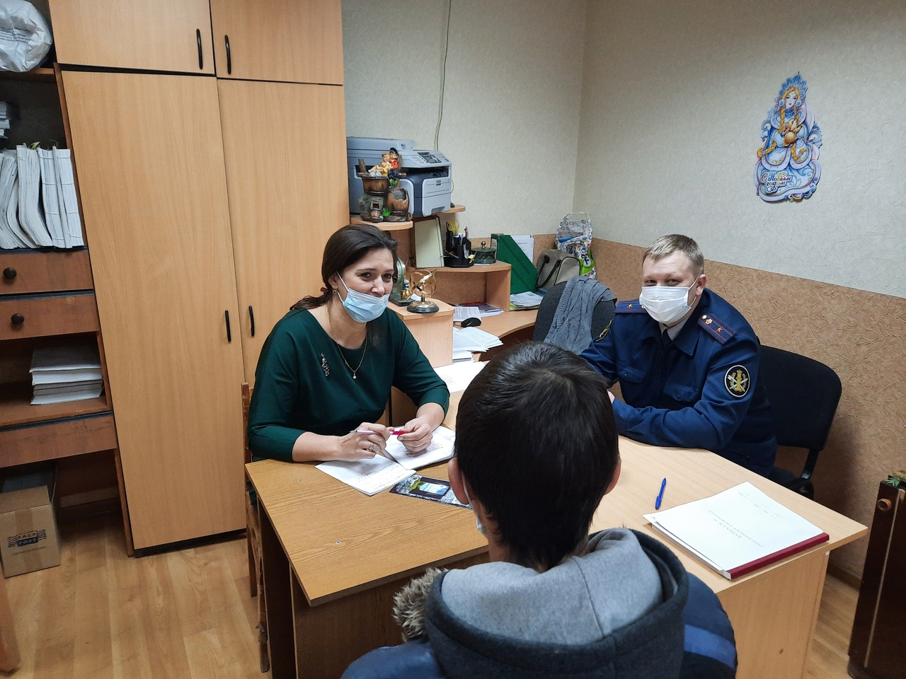 Работа с уголовно-исполнительными инспекциями Тюменской области