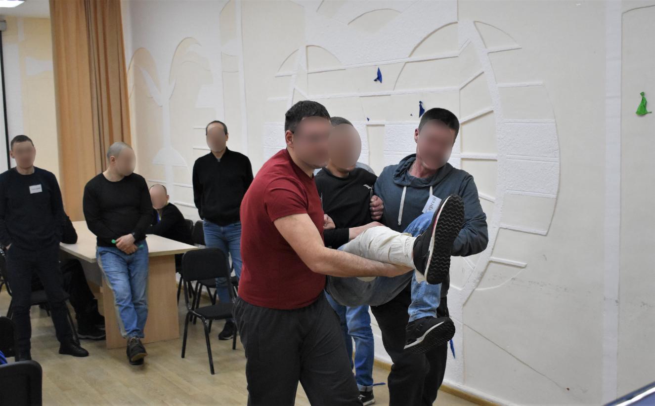 На реабилитационном проекте «Феникс» состоялось соревнование среди настоящих мужчин